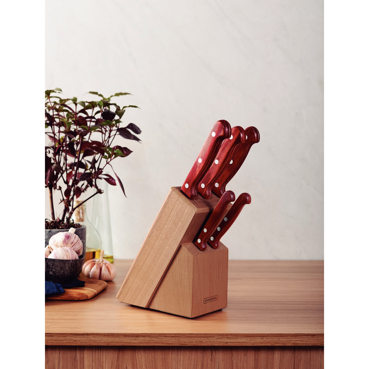 Tramontina POLYWOOD 6 dalių peilių rinkinys