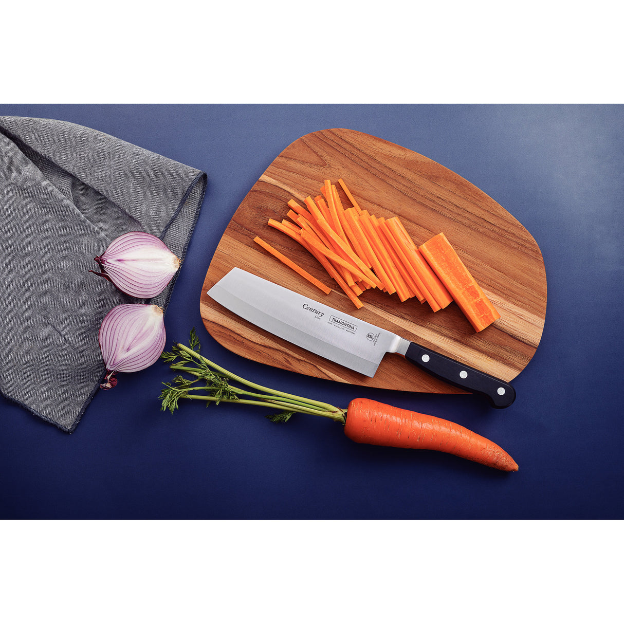 Tramontina Century 7" viilutus- ja hakkimisnuga