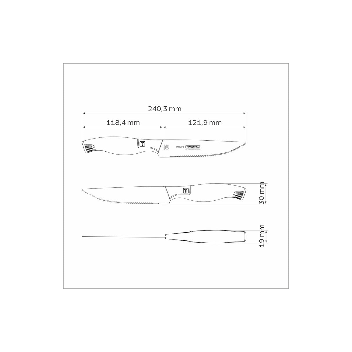 5 JAUČIENOS / VAISIŲ PEILIS SUBLIME