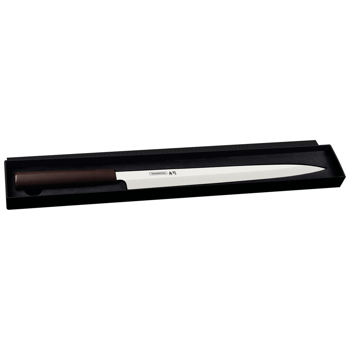 聽 聽SUSHI YANAGIBA KNIFE 13'', ruda rankena