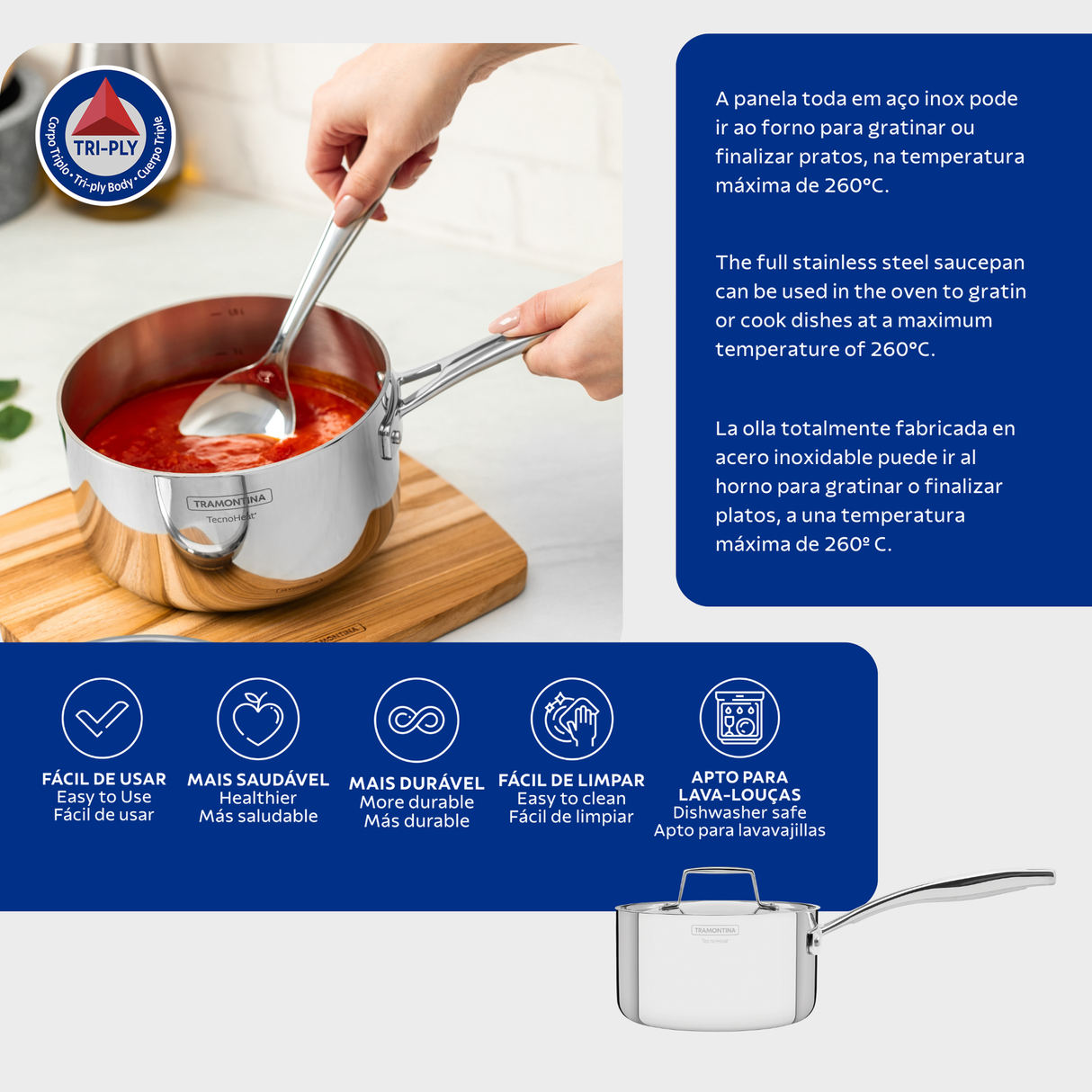 16 CM PADAŽO KEPtuvė GRANO, 1,7 l