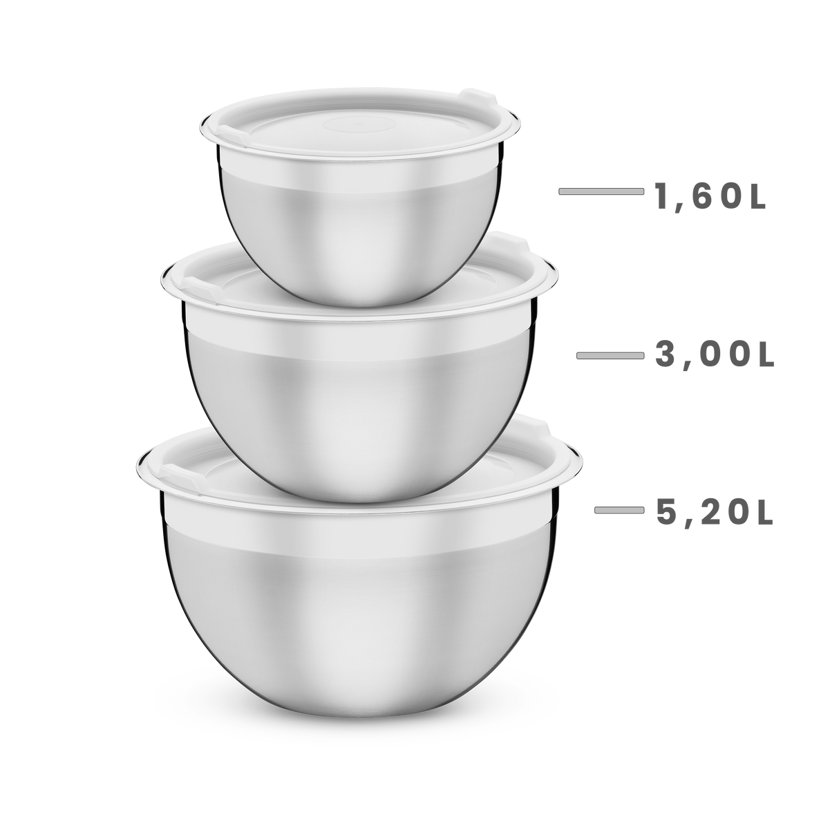 CUCINA containers set 3 pc.