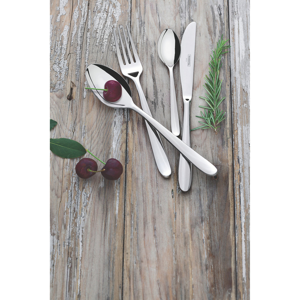 Tramontina roostevabast terasest söögiriistade komplekt Cannes 42 osa