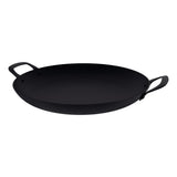 40CM ROUND GRIDDLE PAN CHURRASCO, BLACK