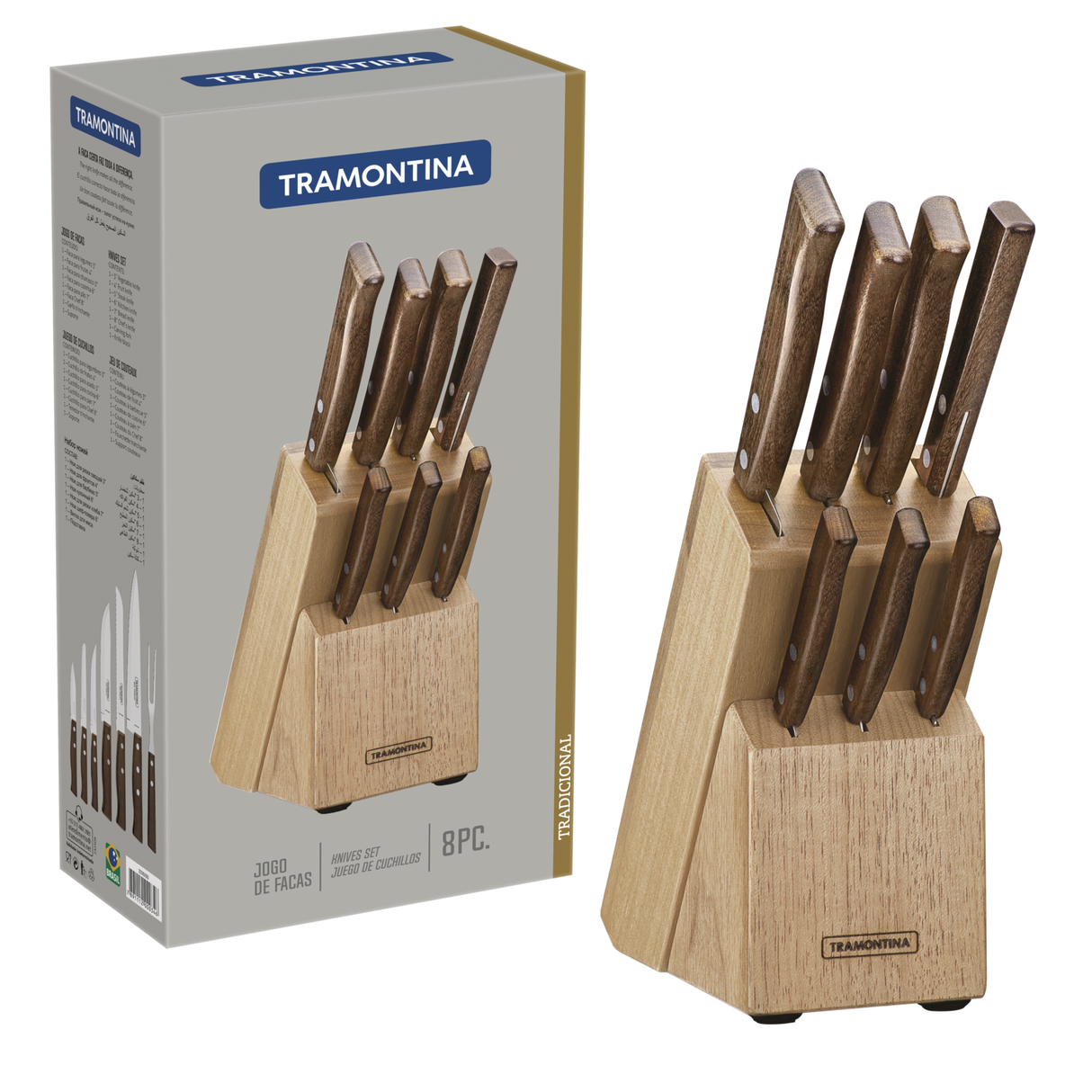 TRADICIONAL 8-nažu komplekts