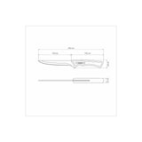 6'' BONING KNIFE CHURRASCO BLACK 6"