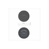 BURGER  PLATE, GREY
