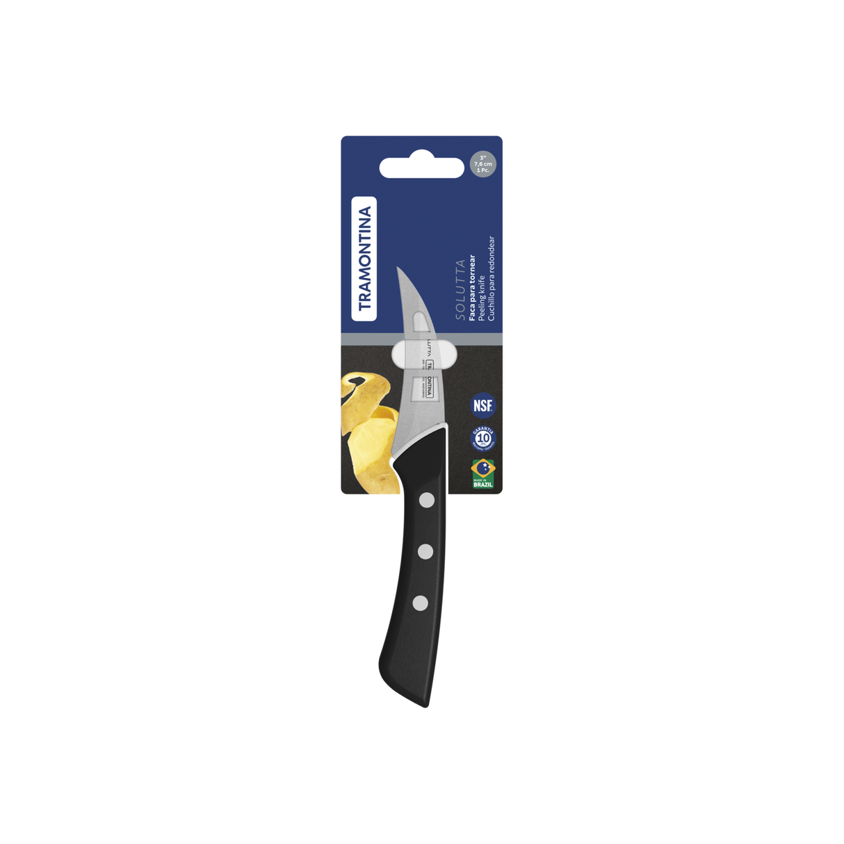 SOLUTTA 3'' peeling knife