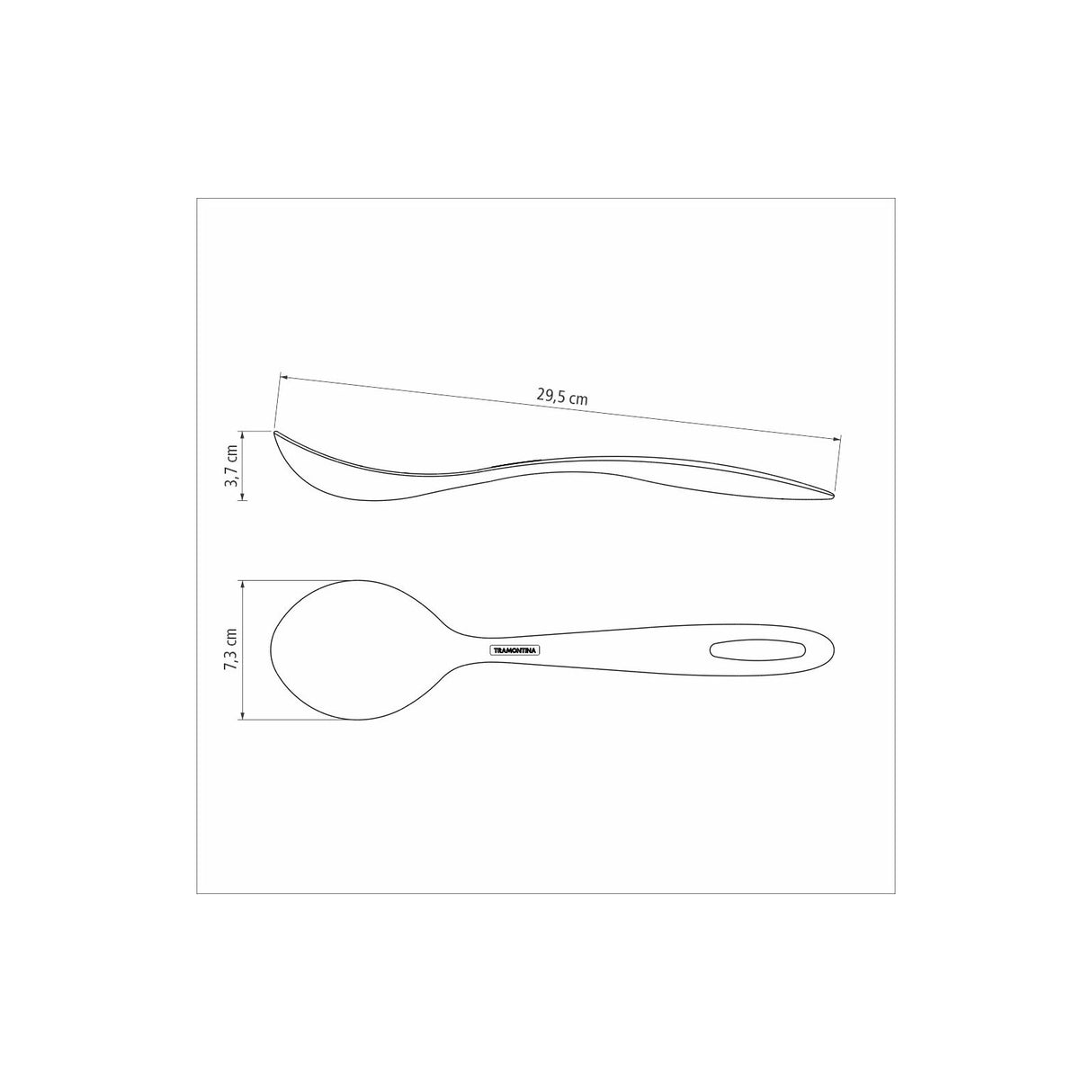 ABILITY serving spoon