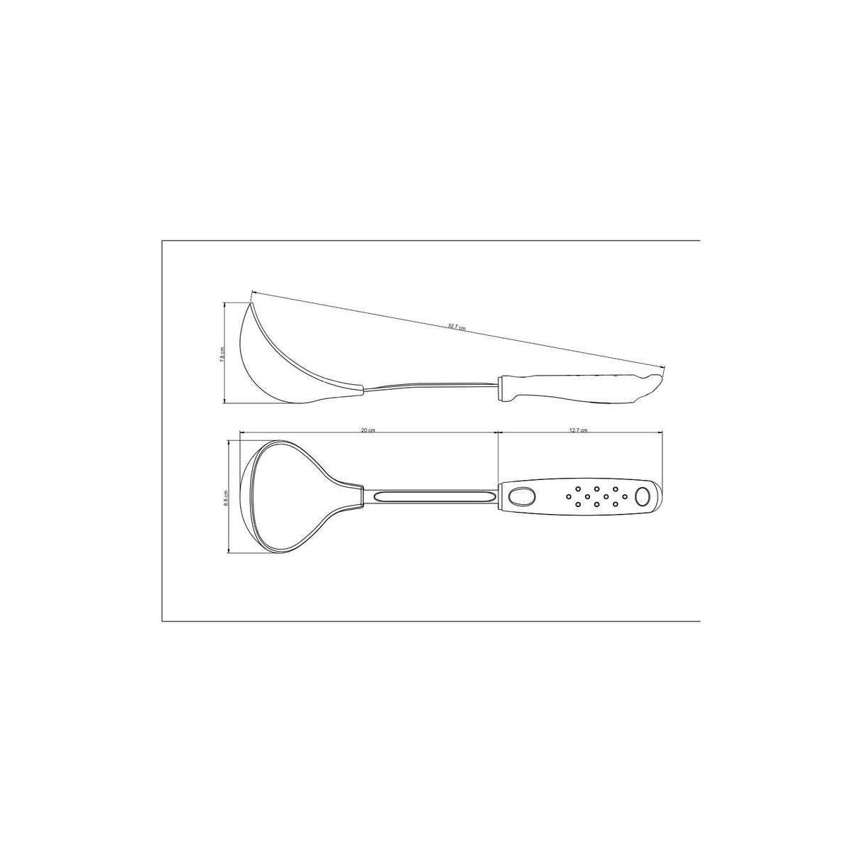 UTILITA nylon ladle