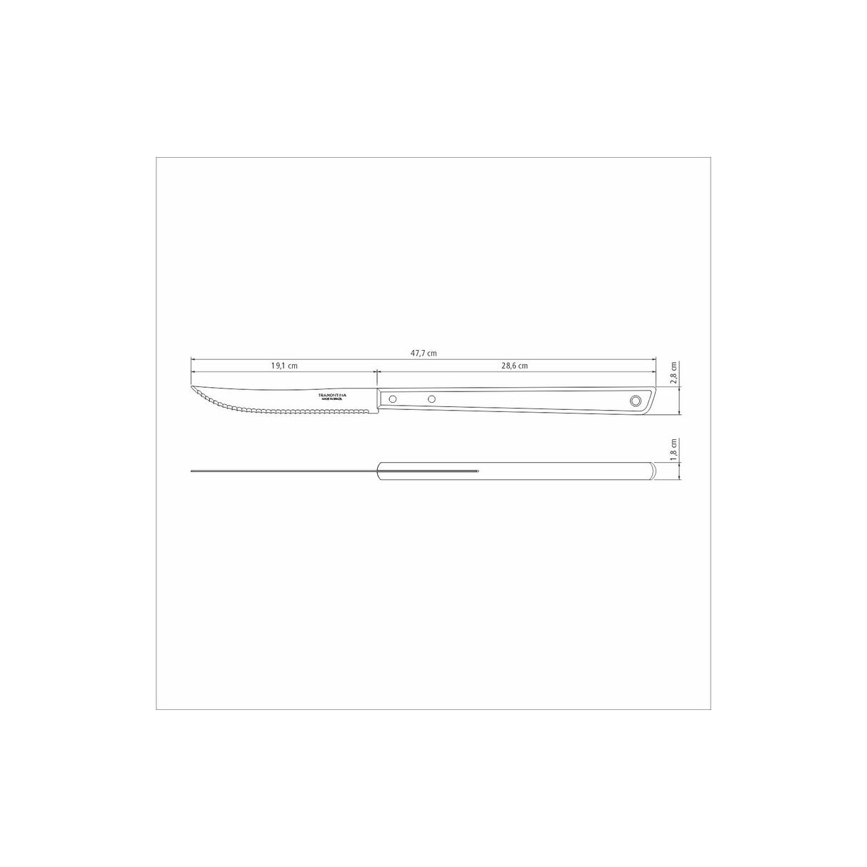 8'' CARVING KNIFE