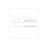 8" CARVING KNIFE CHURRASCO, BLACK