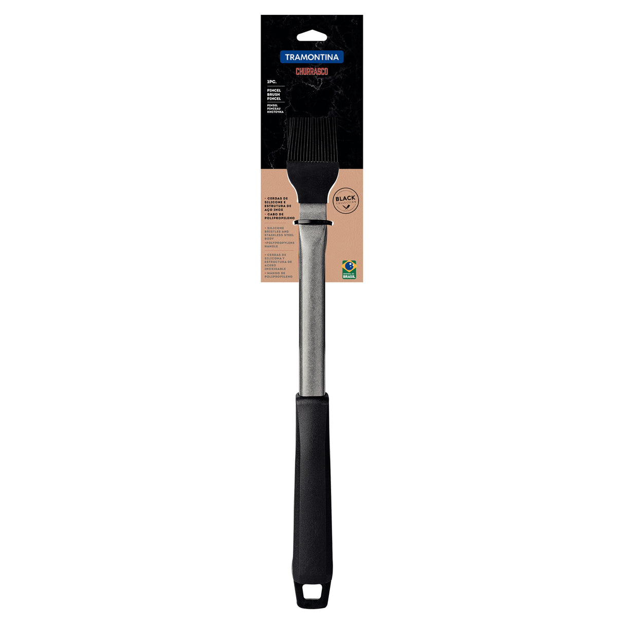 BRUSH CHURRASCO, BLACK