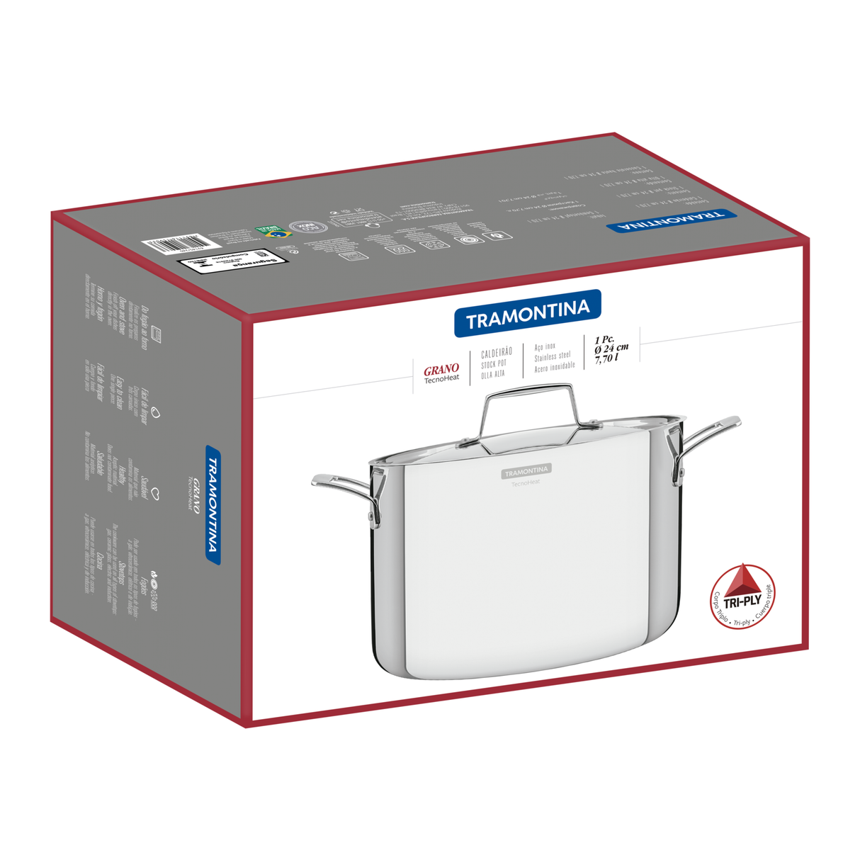 GRANO Sautējamais katls 24cm / 7.7L