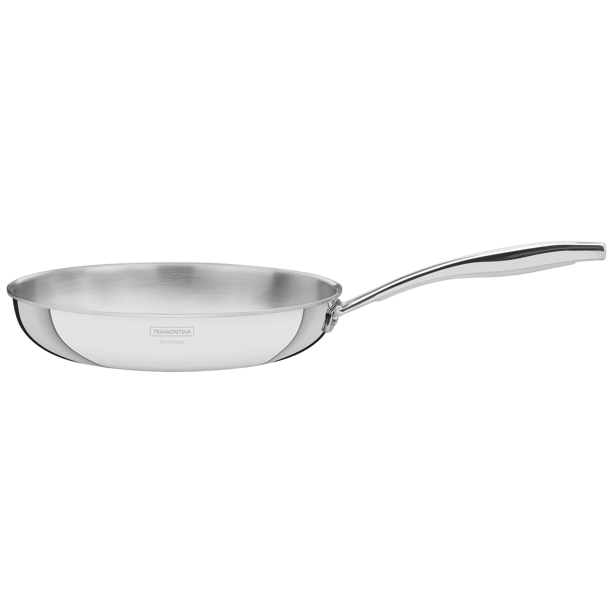 GRANO, 26 cm nerūsējošā tērauda cepšanas panna ar trīsslāņu korpusu un garu rokturi