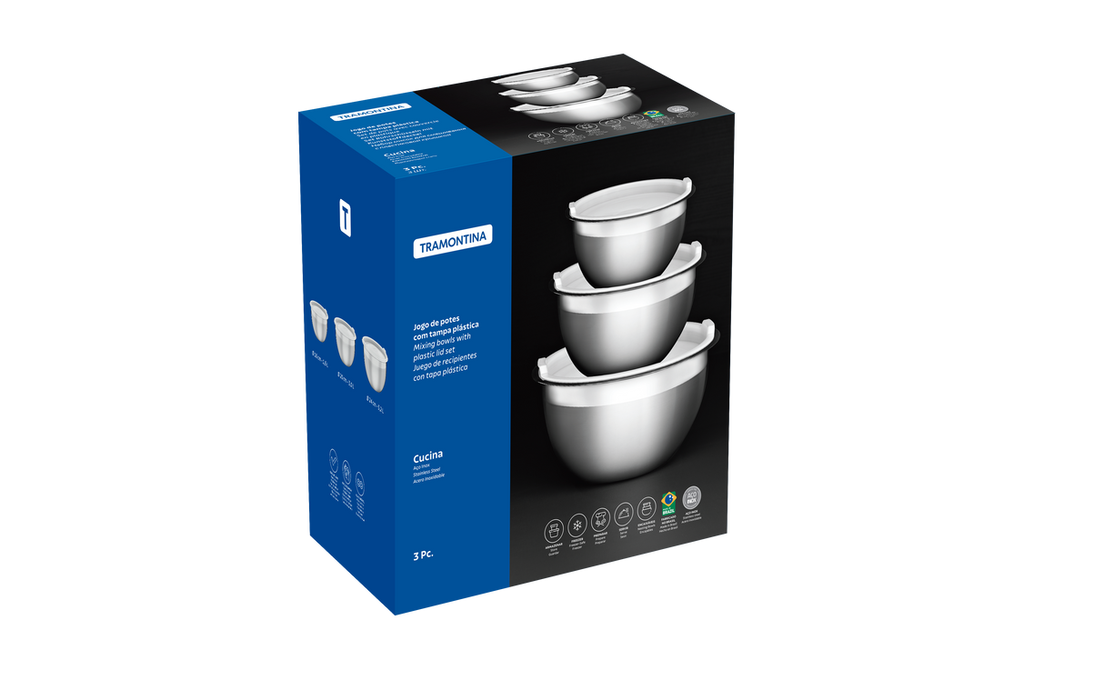 CUCINA containers set 3 pc.