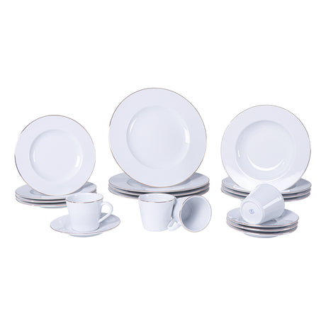 ELISA 20 pcs dinnerware porcelain set